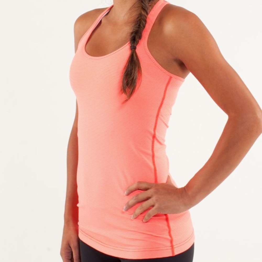 Lululemon Cool Racerback
Tonka Stripe Flare / Heathered Flare